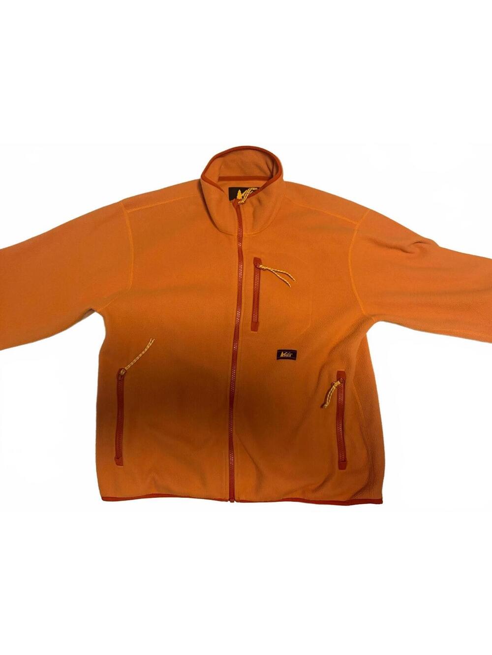 Orange REI fleece 2000s era